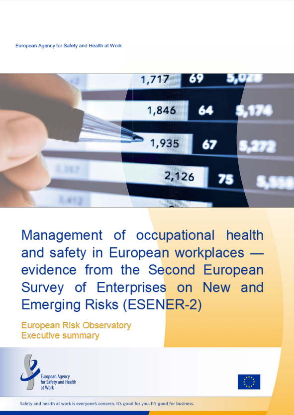 Executive Summary - Management of occupational health and safety in European workplaces — evidence from the Second European Survey of Enterprises on New and Emerging Risks (ESENER-2)