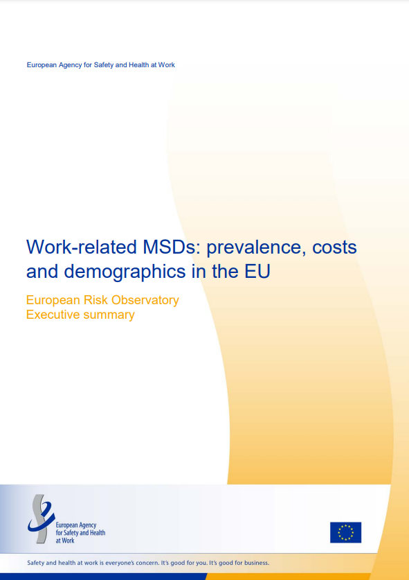 Summary - Work-related musculoskeletal disorders: prevalence, costs and demographics in the EU