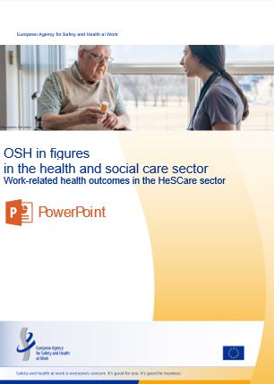 Cover of the PPT Work-related outcomes in the health and social care sector 