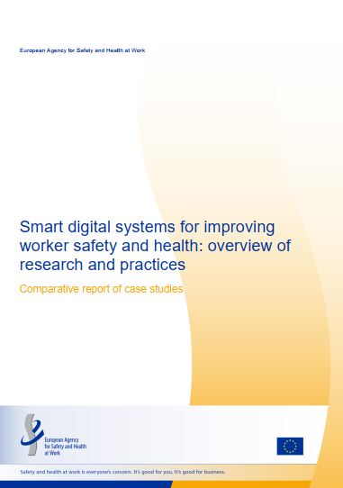 Cover of the report Smart digital systems for improving worker safety and health - overview of research and practices