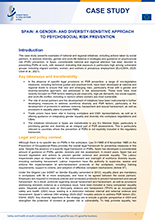 Cover of Spain: a gender and diversity sensitive approach to psychosocial risk prevention