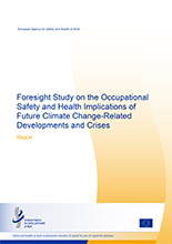 Cover of Foresight study – Climate change implications on OSH