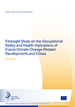 Cover of Summary - Foresight study – Climate change implications on OSH