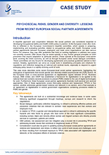 Cover of Psychosocial risks, gender and diversity: lessons from recent European social partner agreements
