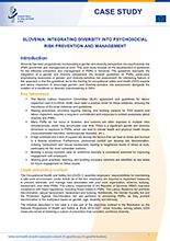 Cover of Slovenia: integrating diversity into psychosocial risk prevention and management