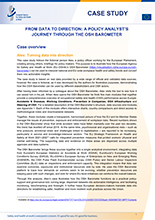 Cover of From data to direction: a policy analyst’s journey through the OSH Barometer