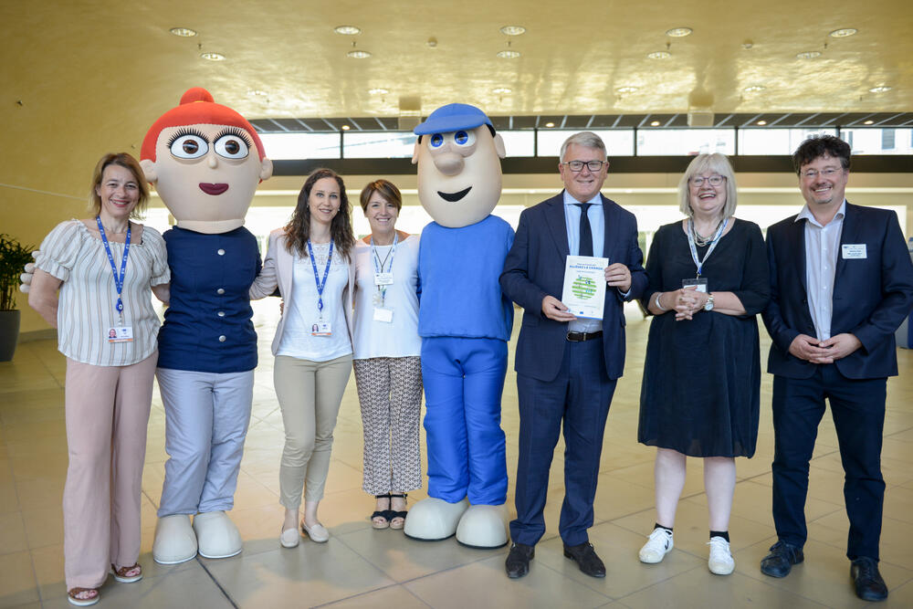 Healthy Workplaces Campaign 20-22 reaches the Berlaymont