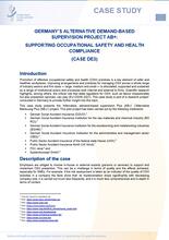 Germany's Alternative demand-based supervision project AB+: supporting occupational safety and health compliance (Case DE3)