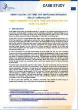 Cover of the case study Smart armband for real-time data analysis for health and safety: smart digital systems for improving workers' safety and health
