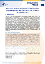Cover of Enhancing worker health and safety through AI-driven systems: implications of the Artificial Intelligence Act