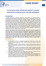 Cover of Psychosocial risks, gender and diversity: lessons from recent European social partner agreements