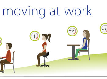 Get moving at work